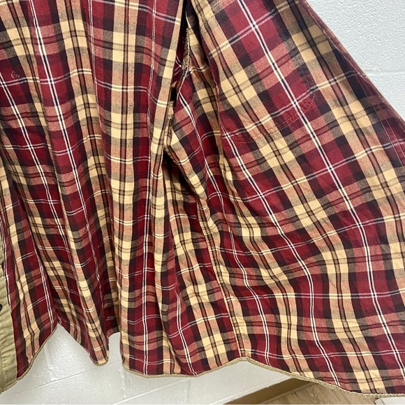L.L. Bean XL Flannel Lined Button Up Shirt - Picture 5 of 9